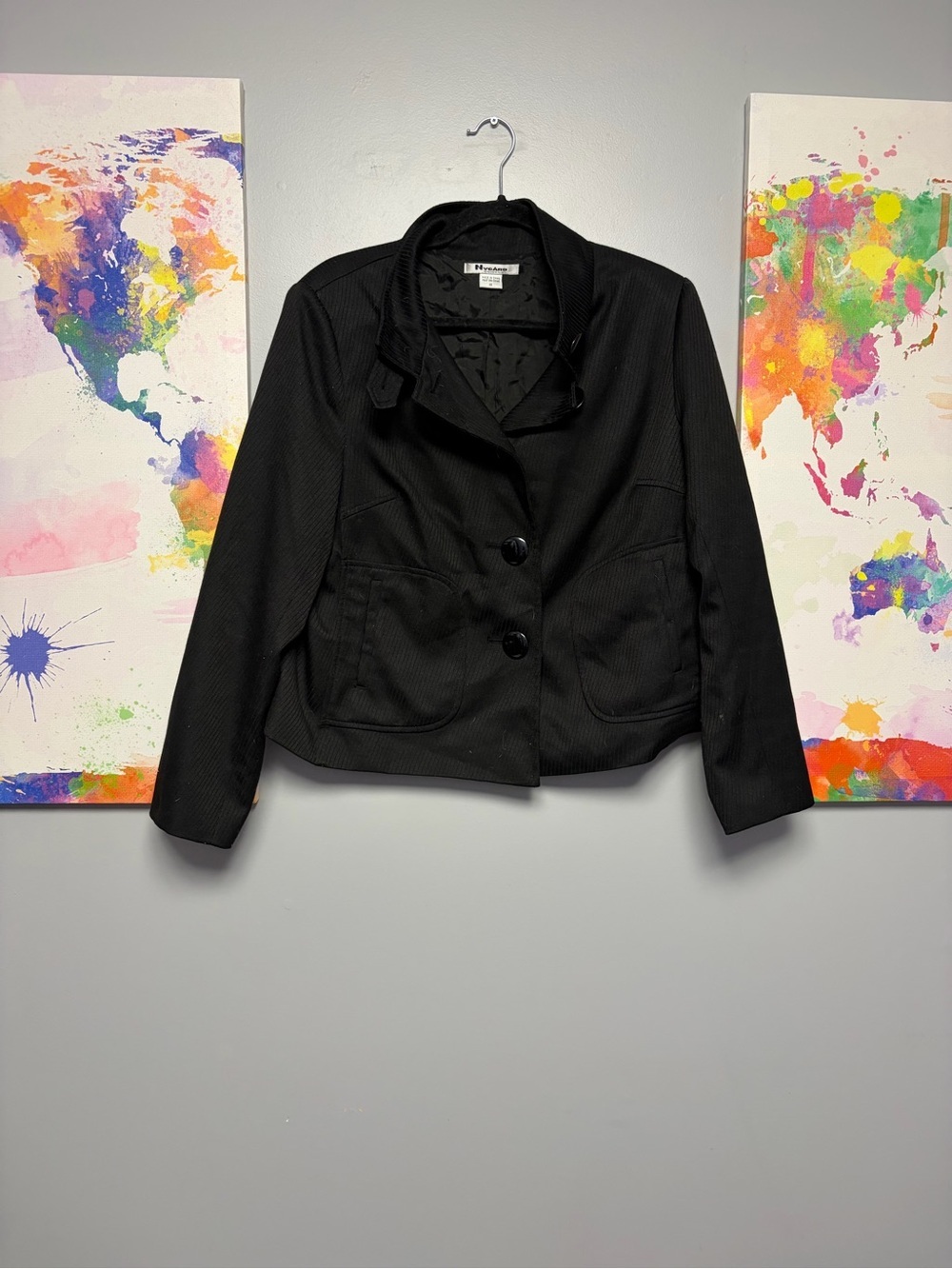 **3 for $15** Women's Black Blazer Jacket